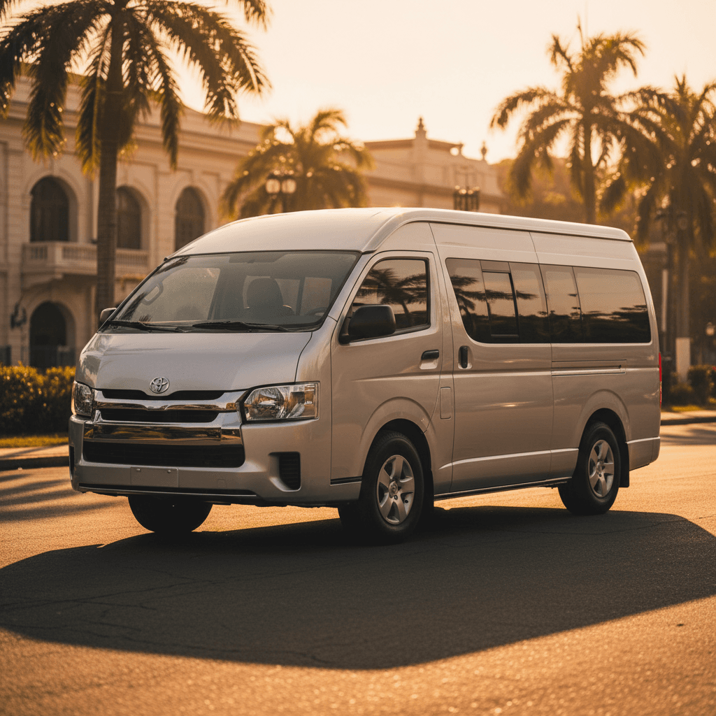 2025 Hi Ace GL Grandia silver van