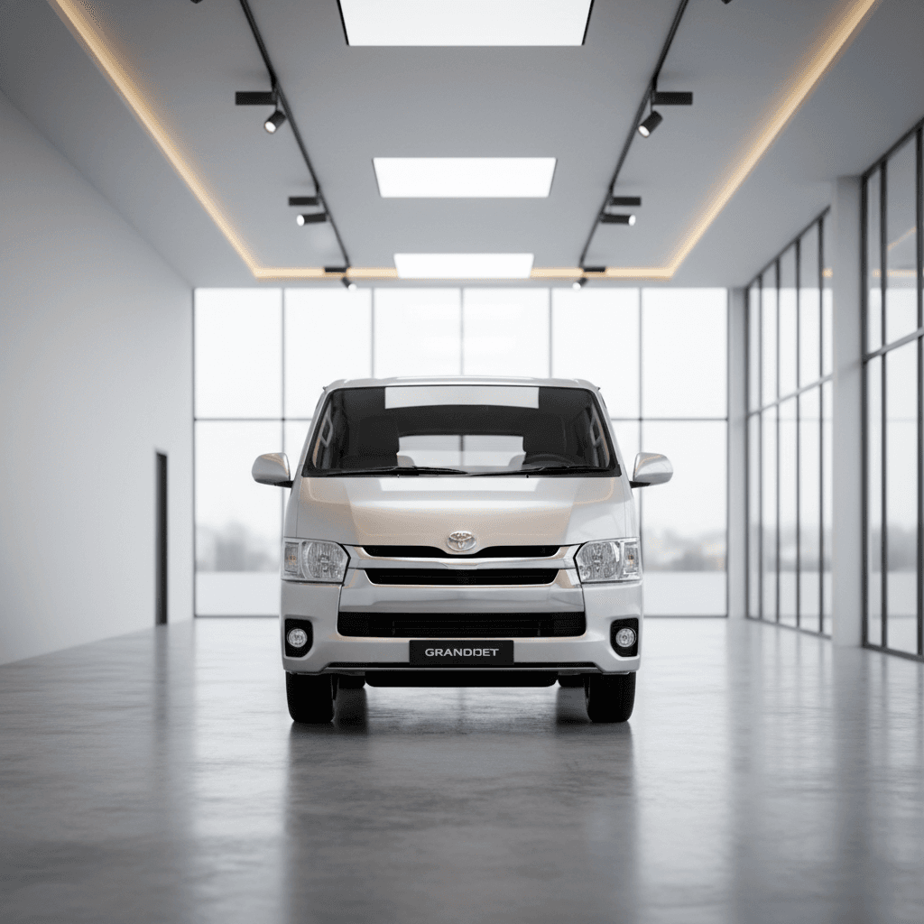 2025 Hi Ace GL Grandia van in silver